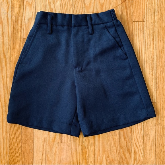 6 YEAR OLD UNIFORM SHORTS NAVY BLUE BACK TO SCHOOL - Picture 1 of 4